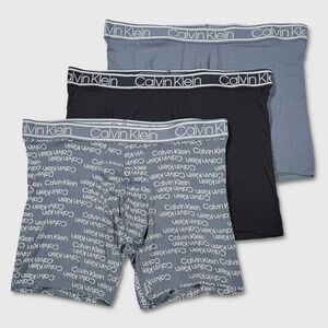 Calvin Klein Boxer Briefs - NWT Mens Large (36-38) Assorted 3-Pack - #48722-F1